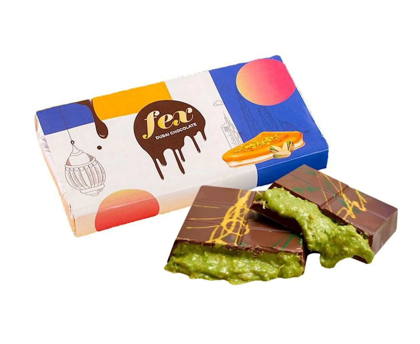 FEX | Pistachio Kunafa | Dubai Chocolate | FREE DELIVERY