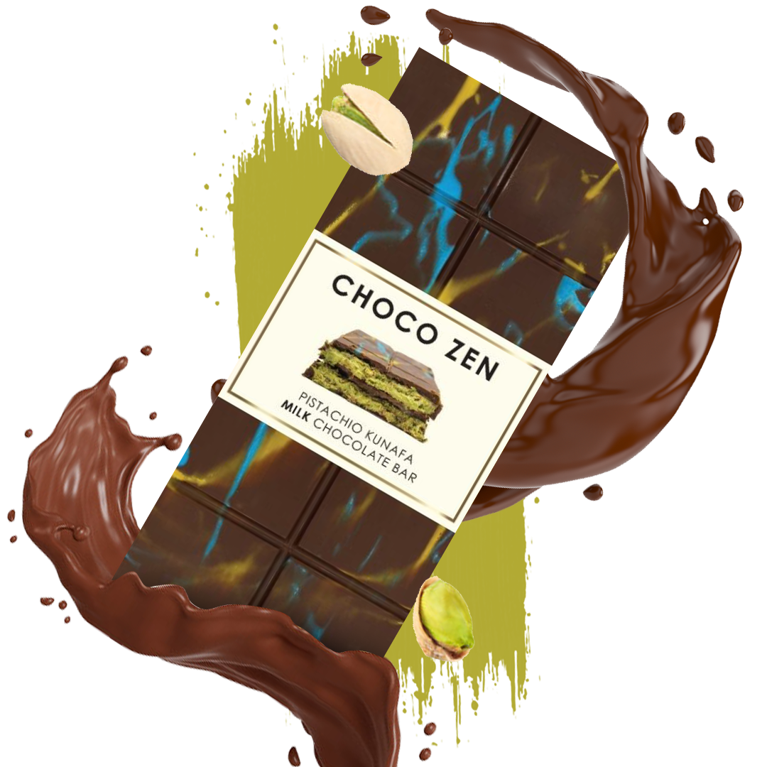 Pistachio Kunafa Milk Chocolate -190g