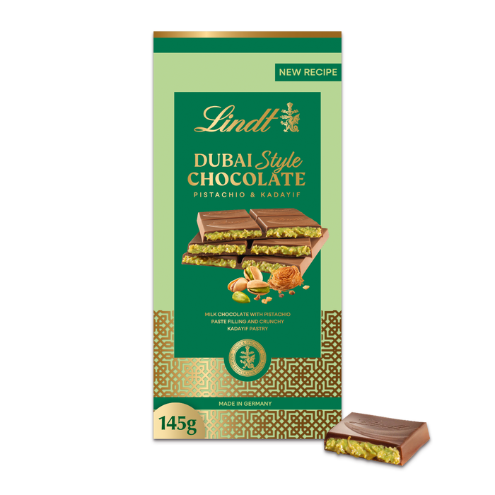 Lindt Dubai-Style Pistachio-Filled Chocolate - UK