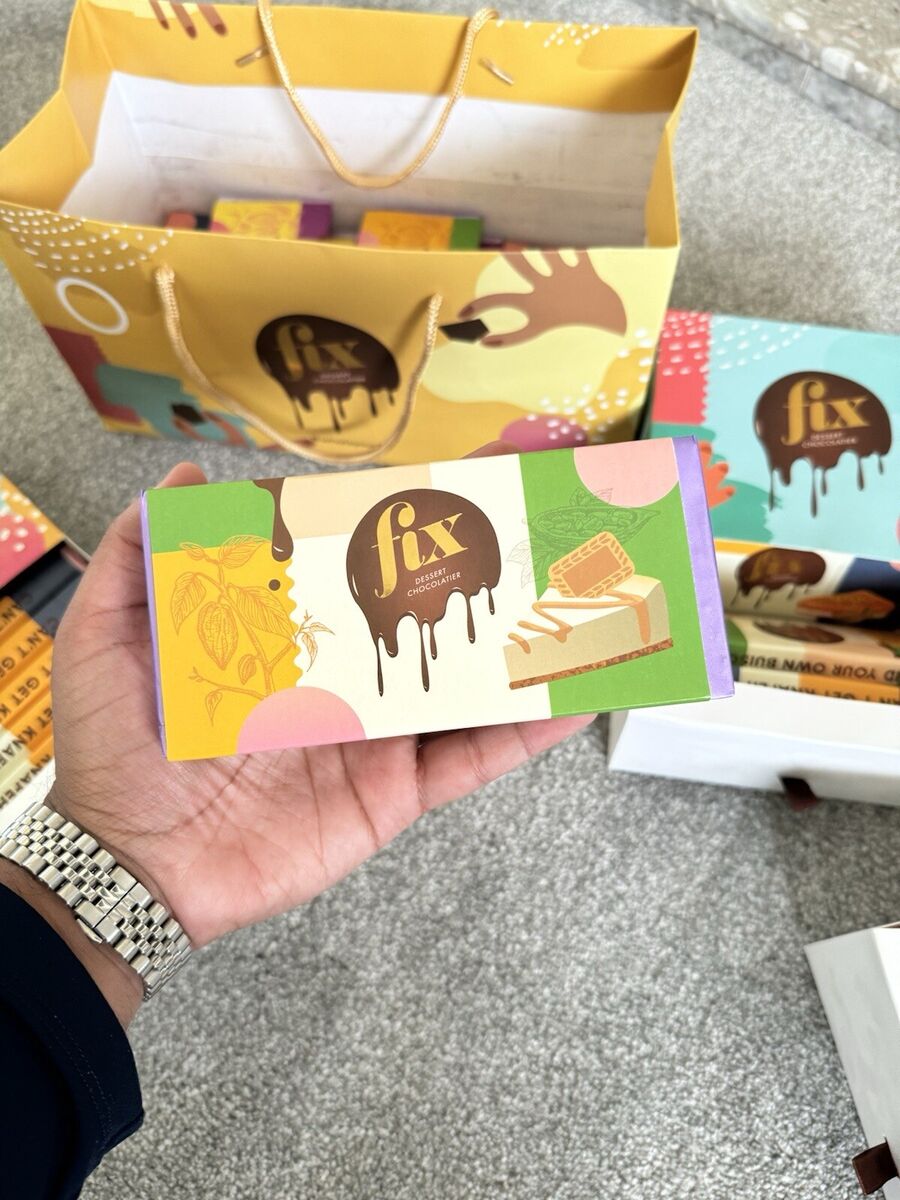 FiX | Mind Your Own Buiscoff | The Original Authentic Dubai Chocolate bar - FREE DELIVERY